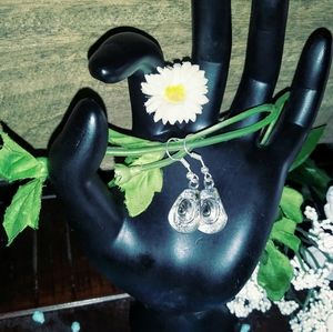 NWT-pewter earrings